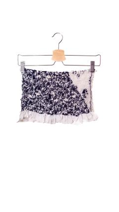 Photo de l'article Top Lala à motif bleu et blanc